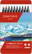 Набор акварельных брашпенов Caran d'Ache Fibralo 10 цветов (7630002343459) - изображение 1
