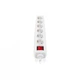 Сетевой фильтр питания REAL-EL RS-6 Protect M 1.8m, white (EL122300031) - изображение 4
