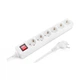 Сетевой фильтр питания REAL-EL RS-6 Protect M 1.8m, white (EL122300031) - изображение 7