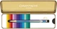 Ручка Caran d'Ache 849 Colour Treasure Холодная радуга + пенал / Стержень 1 мм Синий (7630002351041) - изображение 4