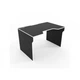 Геймерский игровой стол Comfy Home Lyu Kan черный+белый - зображення 1