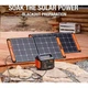Зарядний пристрій на сонячній батареї Jackery SolarSaga 100W - зображення 3