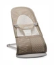 Кресло-качалка BabyBjorn Balance Soft Mesh Grey beige/White, 7317680051448 - изображение 1