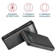 УМБ Promate AuraTank-20 20000 mAh, Qi, USB-C PD, USB-А QC3.0, 2xUSB-A Black (auratank-20.black) - зображення 2