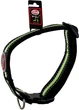 Ошейник с отражателем Pet Nova Neoprene Comfort S Черно-зеленый (CO-NEO-REFBLACK-S) (5903031441994) - изображение 1