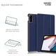 Чохол до планшета Armorstandart Smart Case Xiaomi Redmi Pad 2022 10.6 Blue (ARM64005) - зображення 4