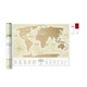 Скретч карта 1DEA.me Travel Map Gold World украинский (13001) - изображение 3