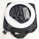 Кільцева LED лампа Ring Light 36 см зі штативом та пультом (R-14) набір блогера - зображення 3