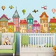 Дитяча наклейка на стіну Green Life Містечко AY10035 - зображення 5