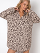 Koszula nocna Aruelle Ashley S Leopard (5904541436678) - obraz 1