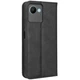 Чехол-книжка Deexe Retro Style для Realme C30 / C30s - Black - изображение 6
