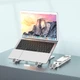 Підставка для ноутбука складана BOROFONE Eagle laptop folding holder. White - зображення 5