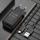 Сетевое зарядное устройство BOROFONE BA68A |USB, 2.1A| Белый - изображение 4