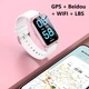 Дитячий Годинник-телефон Розумний смарт годинник Smart Family Advertise 4G / Wi-Fi / Gps Прослуховування Камера White - Pink - зображення 3