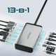 Док-станція Promate VersaHub-MST 13 в 1 для MacBook Сіра (versahub-mst.grey) - зображення 3