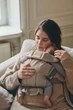 Кенгуру-переноска BabyBjorn Mini 3D Mesh Grey Beige, 7317680210029 - изображение 8