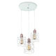 Люстра подвесная Light House LS-17192F-3 WH+RG (300) Белый + медь - изображение 1