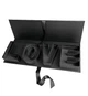Подарункова коробка "Love", 65*21*6.8 см., колір - чорний - зображення 1