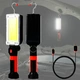 Светодиодный LED фонарь автомобильная переноска инспекционный свет для СТО JZ-8859. Светодиодная лампа с магнитом и крючком Аккумуляторная - зображення 1