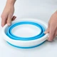 Портативная ультразвуковая мини стиральная машина со складным ведром Ultrasonic Turbine Wash стиральная машинка от USB + ведро 10л - изображение 13