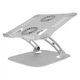 Подставка для ноутбука VHG A53 складная с вентилятором Folding Laptop Stand Silver - изображение 6
