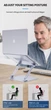 Подставка для ноутбука VHG P103 складная Folding Laptop Stand Silver - изображение 10