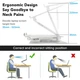 Подставка для ноутбука VHG A35 складная поворотная 360°C Rotatable Laptop Stand Silver - изображение 9
