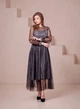 Длинное блестящее платье FashionYouWant XXXL черный 43372369 - зображення 1