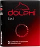Презервативы Dolphi 3 in 1 3 шт (4820144770579) - изображение 1