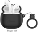Беспроводные наушники HOCO EW45 Magic Cat (TWS, Bluetooth 5.3, зарядный чехол, в виде котика) - Черный - изображение 1