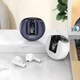 Беспроводные наушники HOCO EW32 Gentle (TWS, Bluetooth 5.3, LED дисплей, зарядный чехол) - Белый - изображение 3