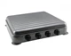 Настольный газовый таганок плита Domotec MS 6604 на 4 конфорки 0,54 кВтх4 серый - изображение 2
