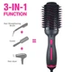 Керамічна фен щітка для укладання волосся 3 в 1 One Step Hair Dryer and Styler - изображение 6