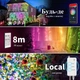Розумна світлодіодна гірлянда Tuya WiFi 10 м. 66 ліхтариків, Fairy Lights новорічна смарт LED RGB для ялинки - зображення 2