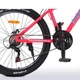 Велосипед "BELLE" PROF1 G26BELLE A26.1 26 д. Алюм.рама 17 ", SHIMANO 21SP, алюм.DB, FW TZ500, малиново-білий - зображення 5