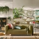 Диван 2-місний IKEA KLIPPAN Vissle жовто-зелений (093.997.26) - изображение 2