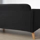Диван 2-місний IKEA LINANAS Vissle темно-сірий (805.033.75) - изображение 6