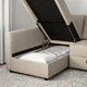 Диван кутовий розкладний IKEA FRIHETEN Hyllie бежевий (292.975.62) - изображение 6