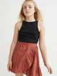 Юбка детская H&M 061046176 134-140 см Кирпичный/Черный (6666000212719) - изображение 1