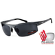 Очки BluWater Alumination-5 Gun Metal Polarized (gray) черные - изображение 5