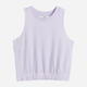 Подростковая майка для девочки H&M 061041699 134-140 см Светло-фиолетовая (6666000213396) - изображение 1