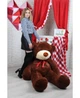 Мишка плюшевый BigBears 180 см. Шоколад - изображение 2