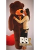 Мишка плюшевый BigBears 180 см. Шоколад - изображение 4