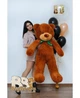 Мишка плюшевый BigBears 140 см. Коричневый - изображение 2