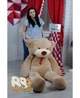 Мишка плюшевый BigBears 200 см. Мокко - изображение 3