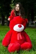 Мишка плюшевый BigBears 160 см. Красный - изображение 2