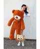 Мишка плюшевый BigBears 120 см. Коричневый - изображение 3