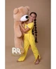Мишка плюшевый BigBears 140 см. Мокко - изображение 3