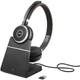 Навушники Jabra Evolve 65 Stereo + Chraging base, Б/В - зображення 1