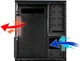 Корпус Casecom CJN-727-450W-120mm ATX w/o Fan, Black - изображение 3